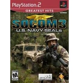Playstation 2 SOCOM 3 US Navy Seals (Greatest Hits, No Manual)