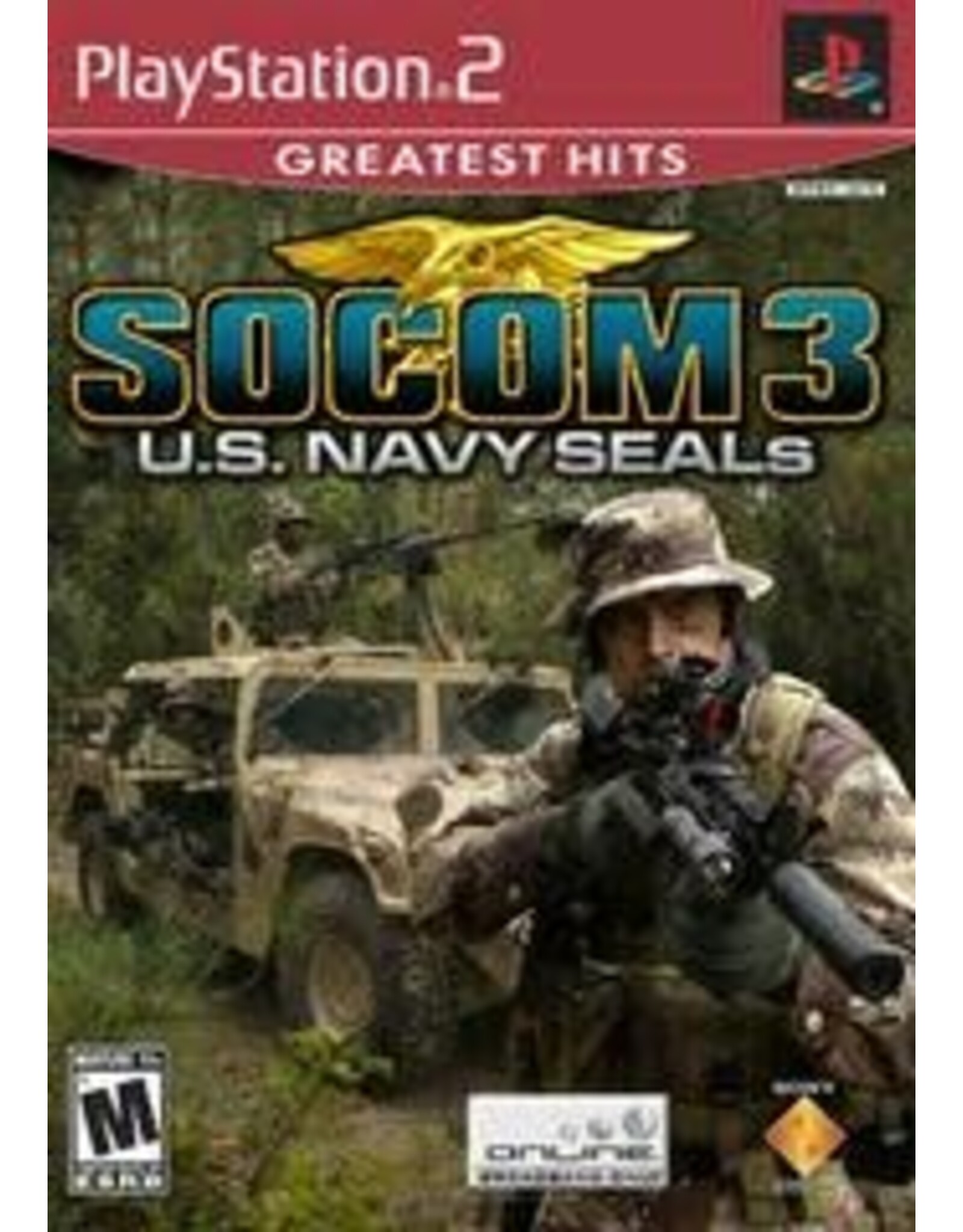 Playstation 2 SOCOM 3 US Navy Seals (Greatest Hits, CiB)