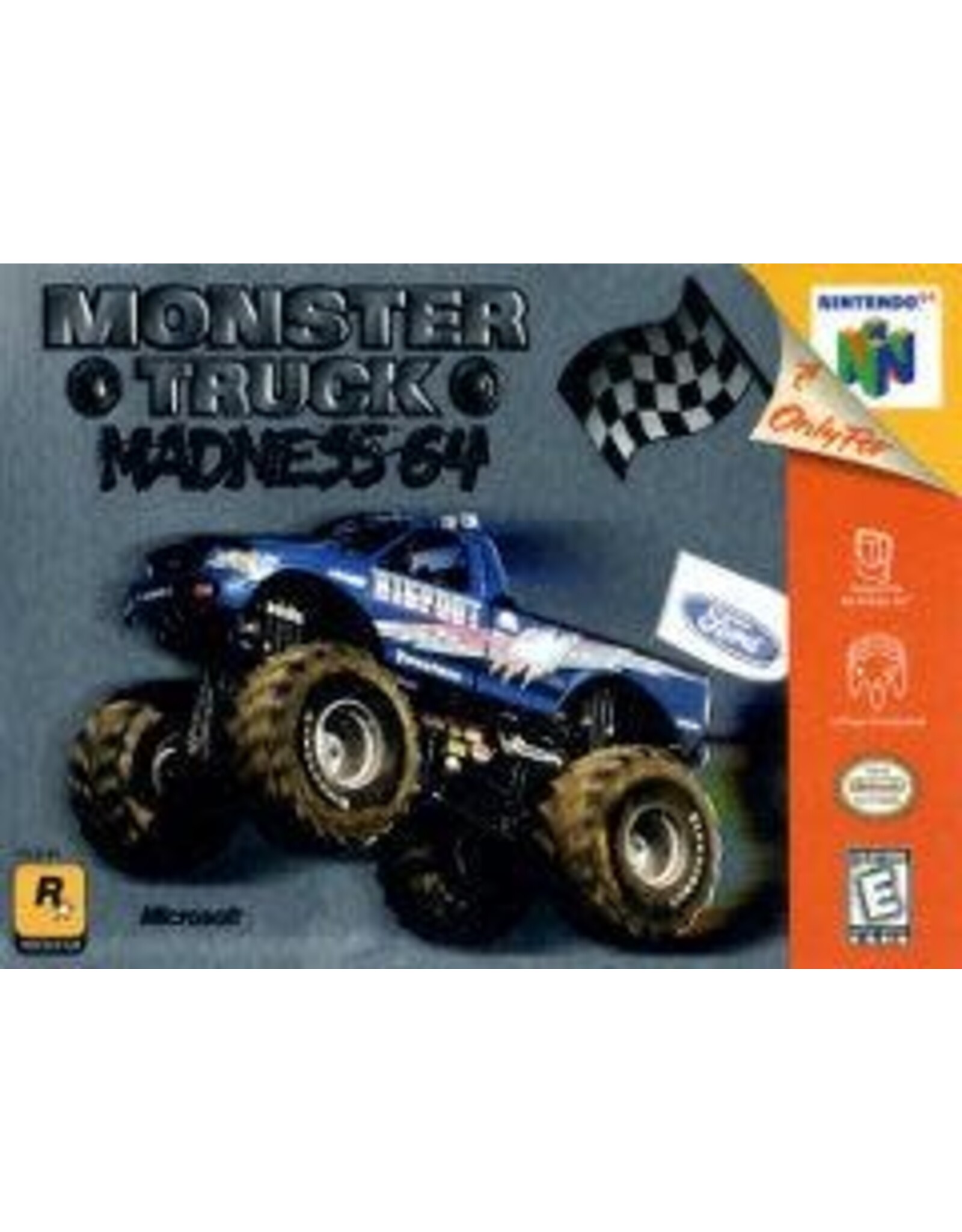 Nintendo 64 Monster Truck Madness 64 (CiB, Damaged Box)