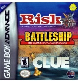 Game Boy Advance Risk / Battleship / Clue (Used, Cart Only)