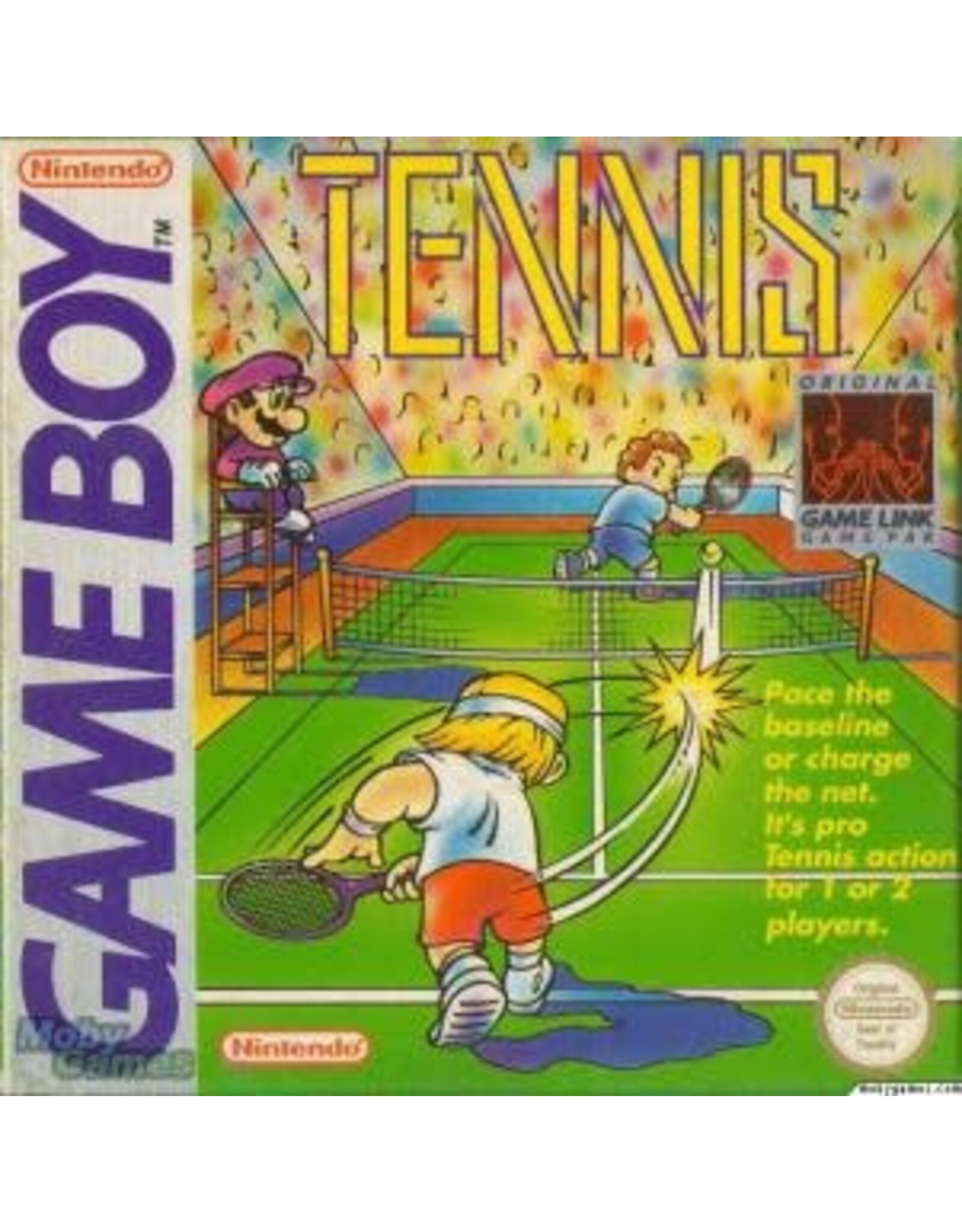 Game Boy Tennis (Cart Only, Damaged Label)