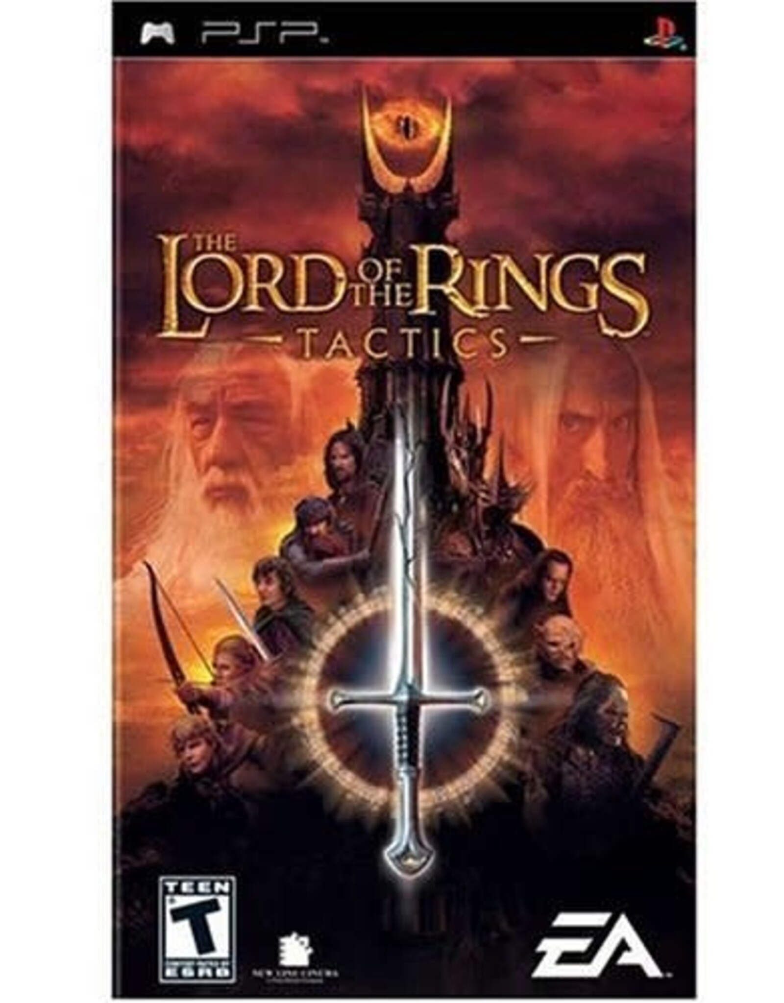 PSP Lord of the Rings Tactics (CiB)