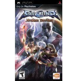 PSP Soul Calibur: Broken Destiny (No Manual, Water Damaged Insert)