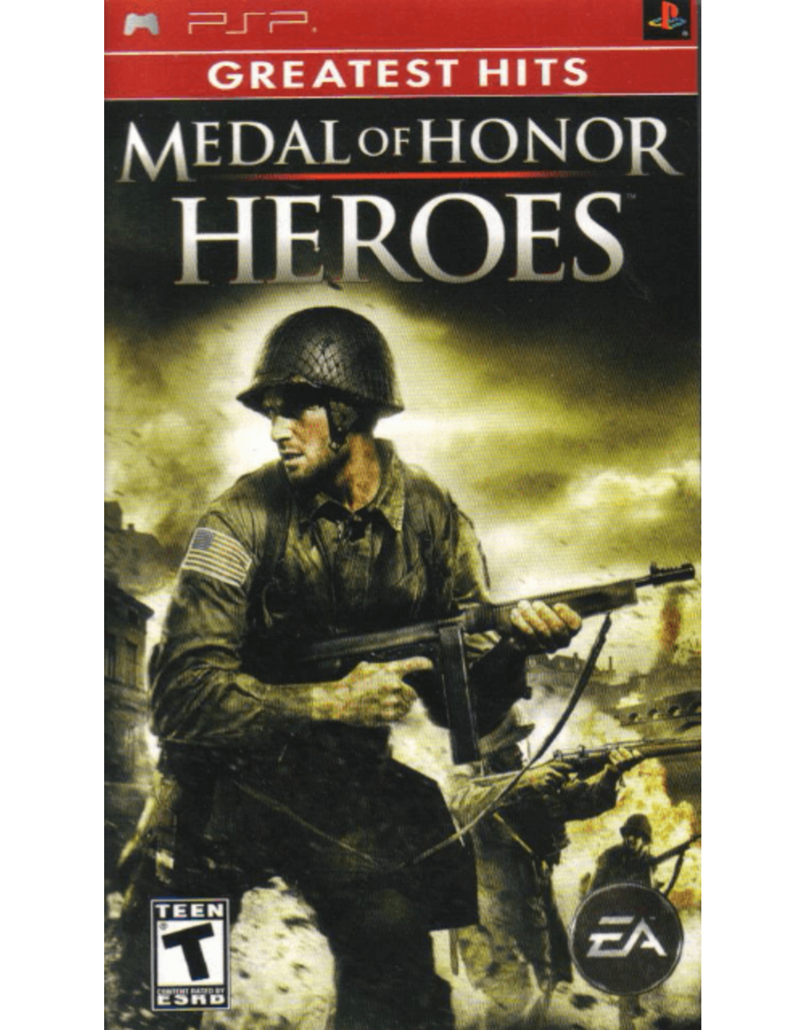 PSP Medal of Honor Heroes (Greatest Hits, CiB)