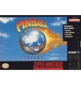 Super Nintendo Pinball Dreams (CiB, Damaged Box)
