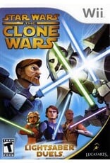 Wii Star Wars Clone Wars Lightsaber Duels (No Manual)