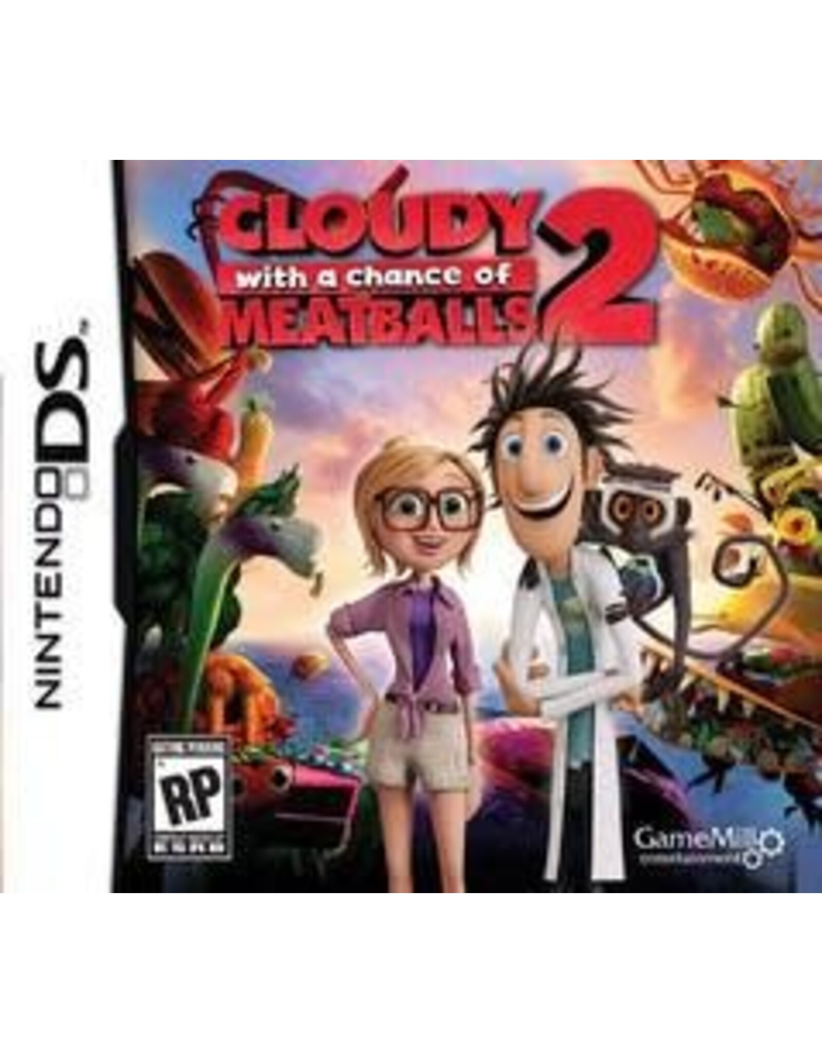 Nintendo DS Cloudy With A Chance of Meatballs 2