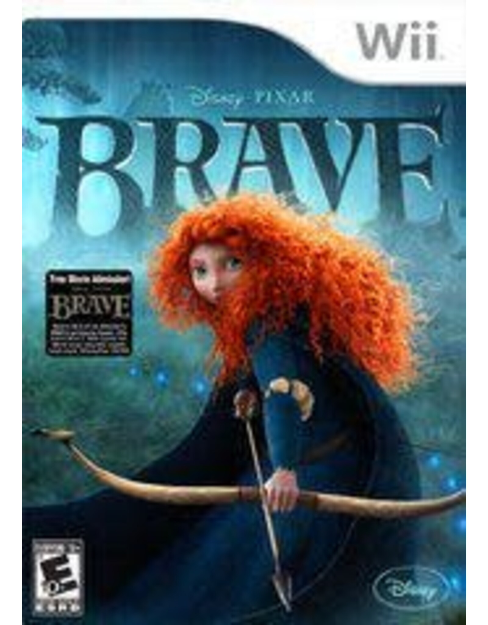 Wii Brave The Video Game (No Manual)