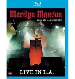Cult & Cool Marilyn Manson Guns, God and Government Live in L.A. (Used)