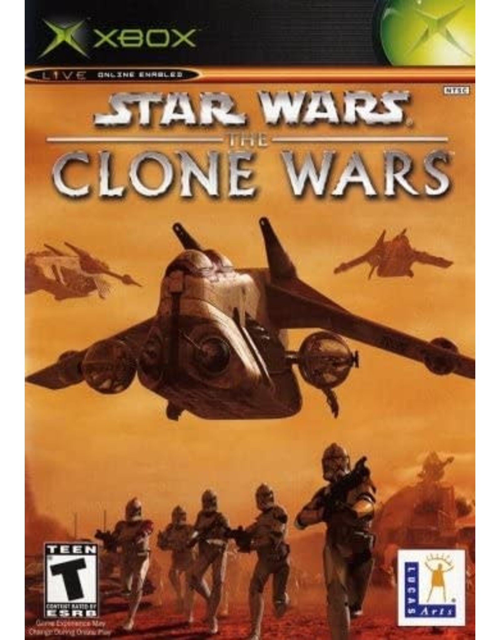 Xbox Star Wars Clone Wars (CiB)