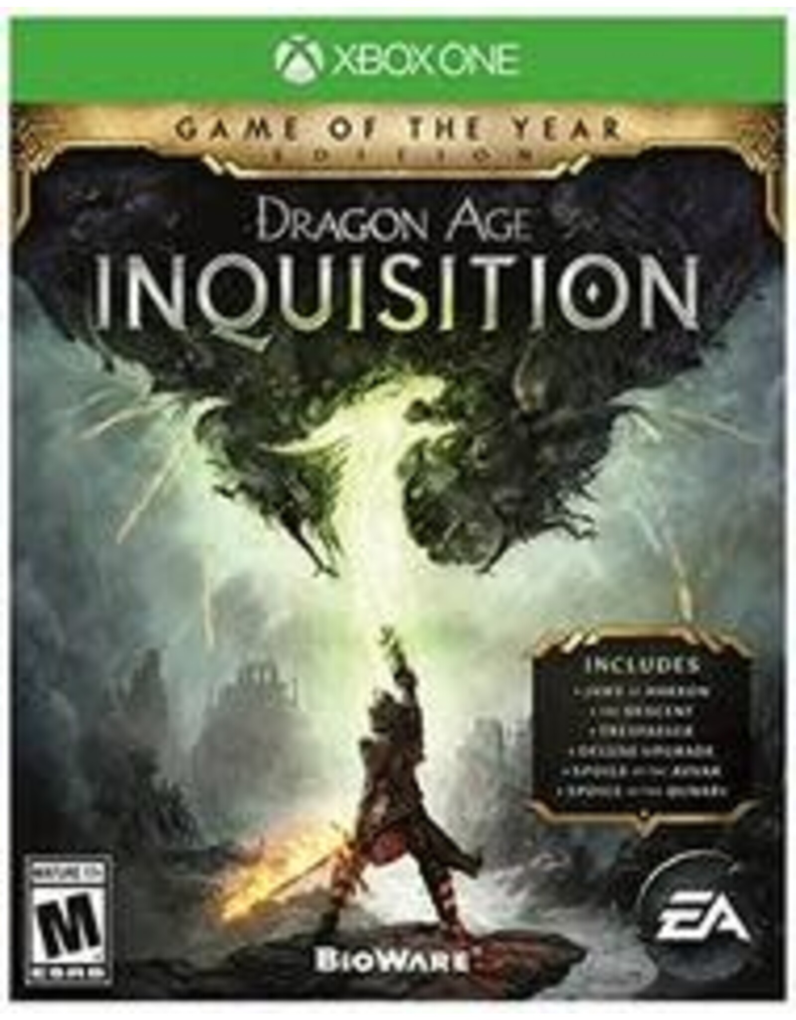 Xbox One Dragon Age: Inquisition Game of the Year (CiB, No DLC)