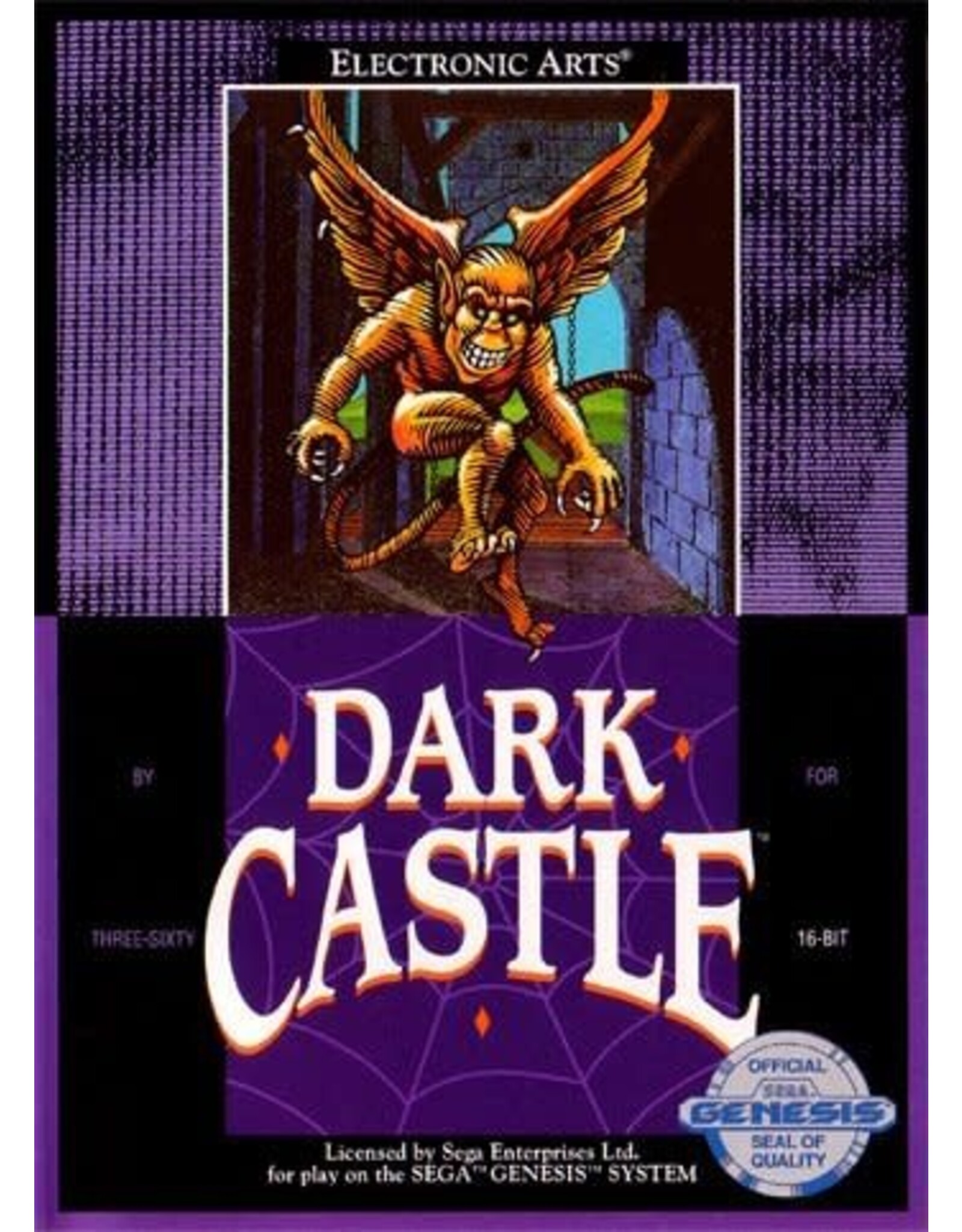 Sega Genesis Dark Castle (CiB)