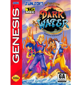 Sega Genesis Pirates of Dark Water (Boxed, No Manual, Damaged Sleeve)