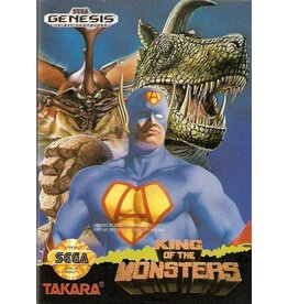 Sega Genesis King of the Monsters (Used, Cosmetic Damage)