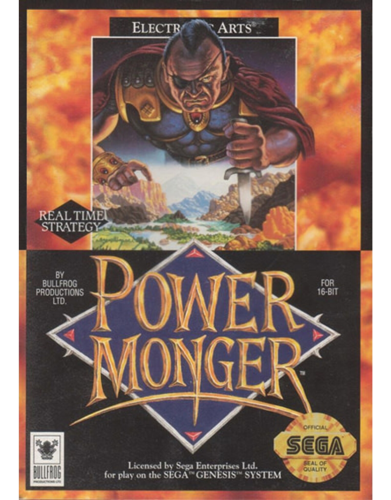 Sega Genesis Power Monger (CiB)