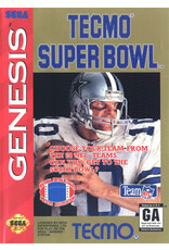 Sega Genesis Tecmo Super Bowl (CiB)