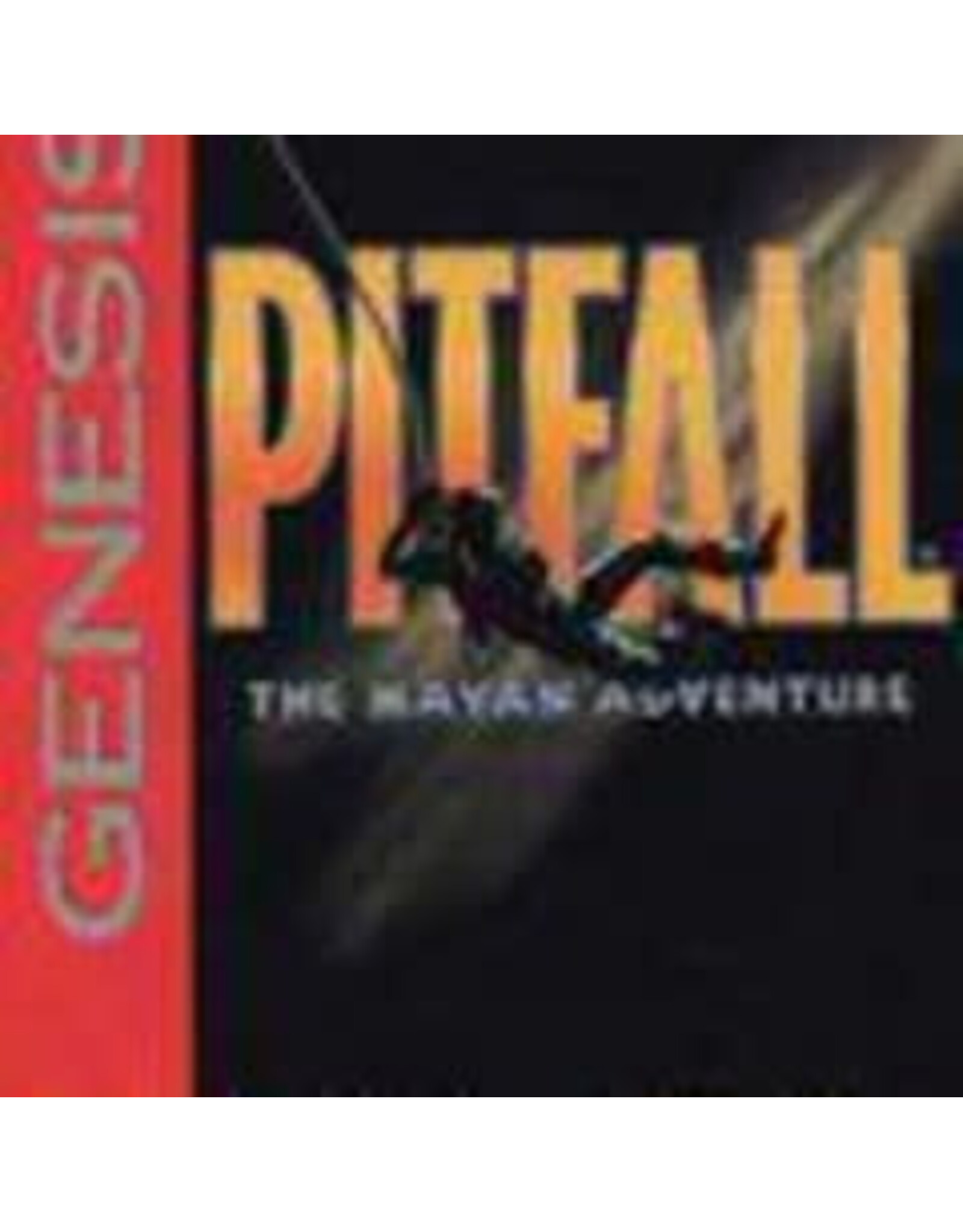Sega Genesis Pitfall Mayan Adventure (Cart Only, Damaged Label))