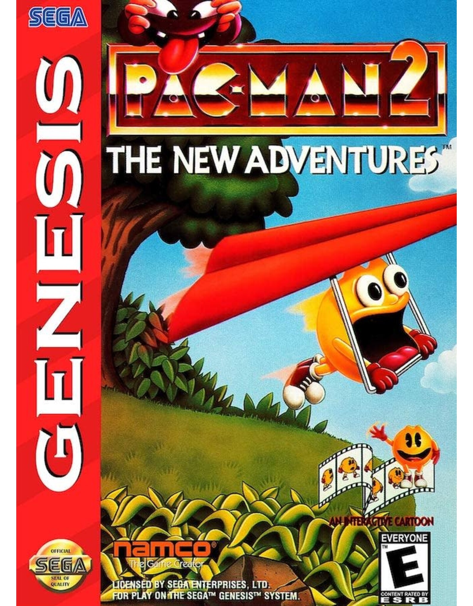 Sega Genesis Pac-Man 2 The New Adventures (Cart Only)