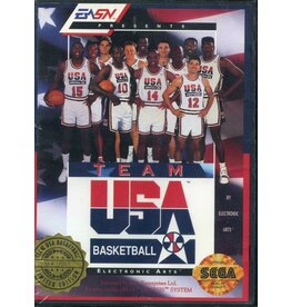 Sega Genesis Team USA Basketball (Cart Only, Damaged Label)