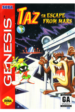 Sega Genesis Taz in Escape from Mars (Cart Only, Damaged Label)