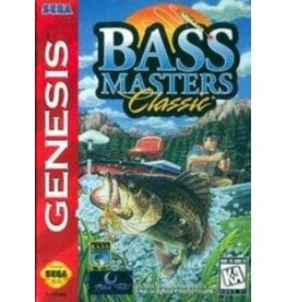 Sega Genesis Bass Masters Classic (Cart Only, Damaged Label)