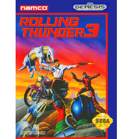 Sega Genesis Rolling Thunder 3 (Cart Only, Lightly Damaged Label)