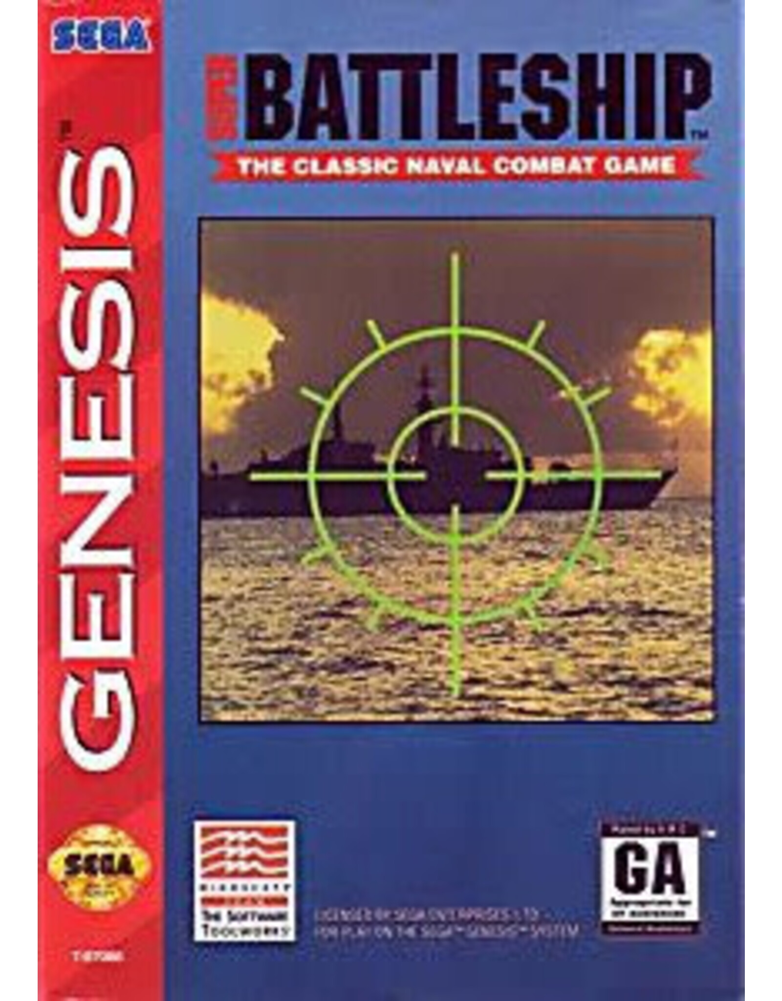 Sega Genesis Super Battleship (Used, Cart Only)