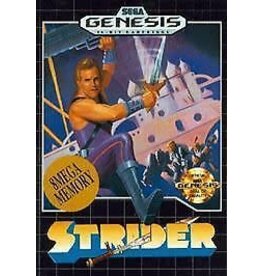 Sega Genesis Strider (Cart Only, Damaged Label)