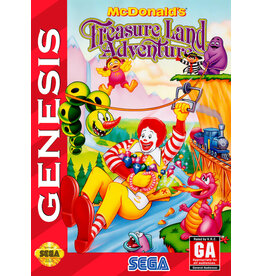 Sega Genesis McDonald's Treasureland Adventure (Cart Only, Damaged Label)