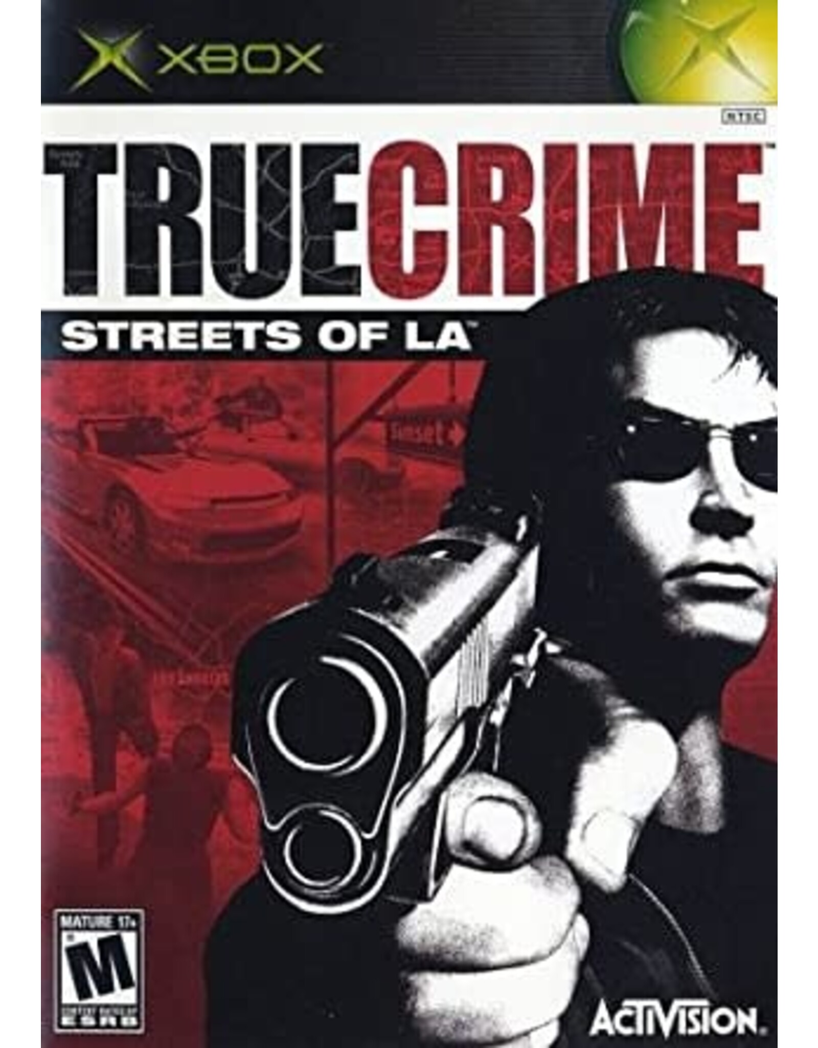 Xbox True Crime Streets of LA (CiB, Damaged Manual)