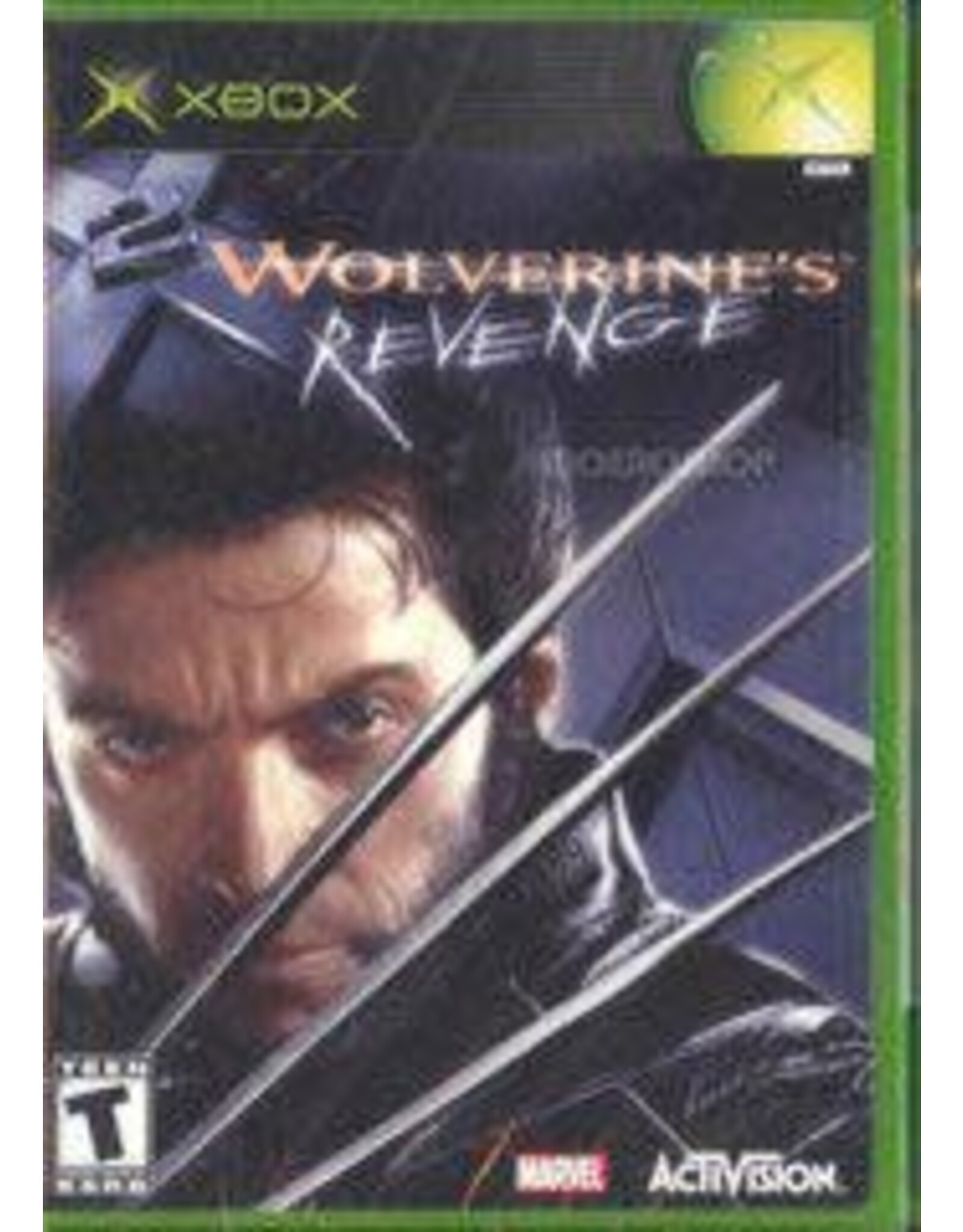 Xbox X-men Wolverines Revenge (No Manual)
