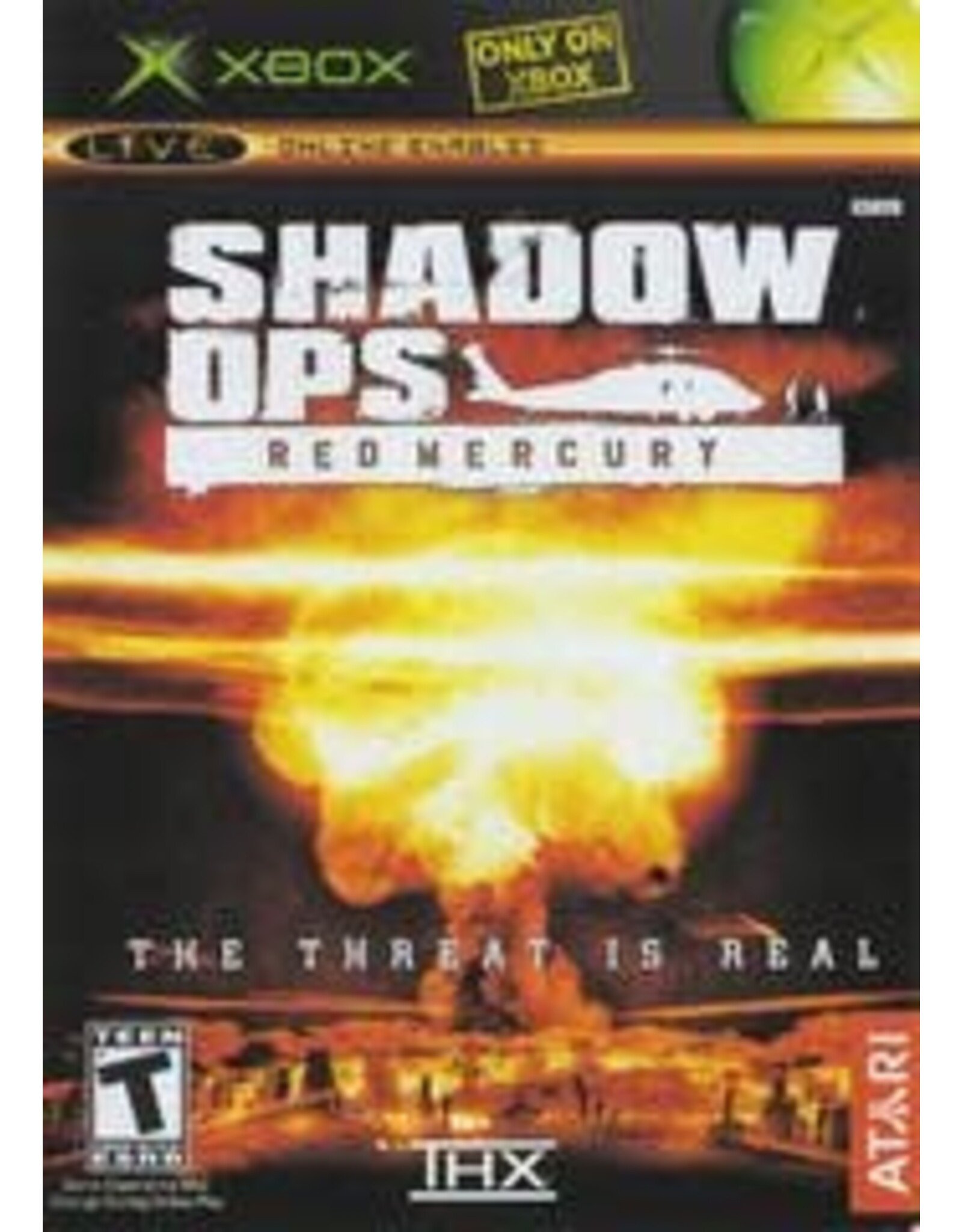 Xbox Shadow Ops Red Mercury (No Manual)