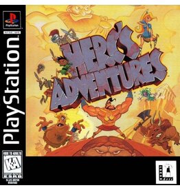 Playstation Herc's Adventures (CiB, Heavily Damaged Manual, Writing on Disc)