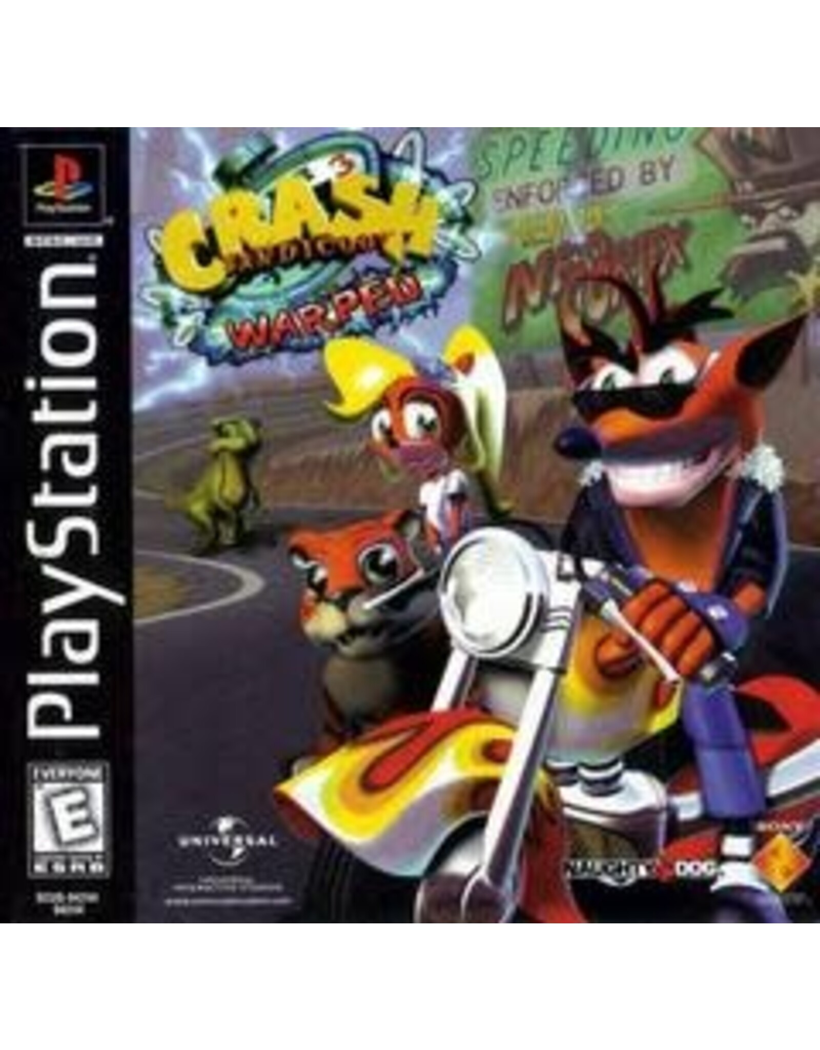 Playstation Crash Bandicoot Warped (No Manual)