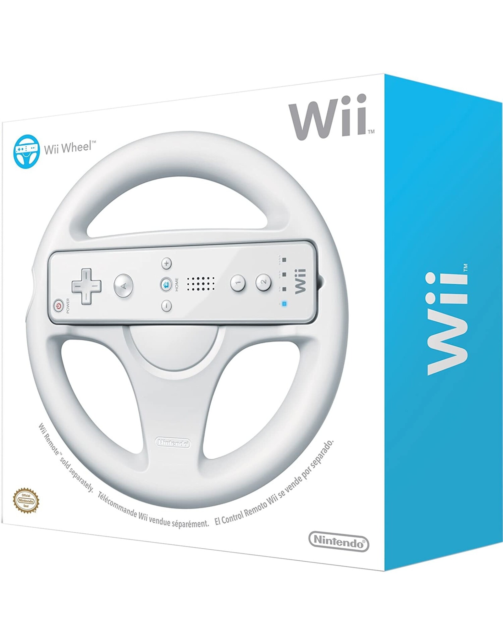 Wii Nintendo Wii Wheel (CiB)