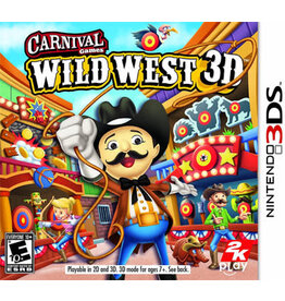 Nintendo 3DS Carnival Games Wild West 3D (CiB, Damaged Sleeve)