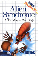 Sega Master System Alien Syndrome (Boxed, No Manual, Damaged Case)