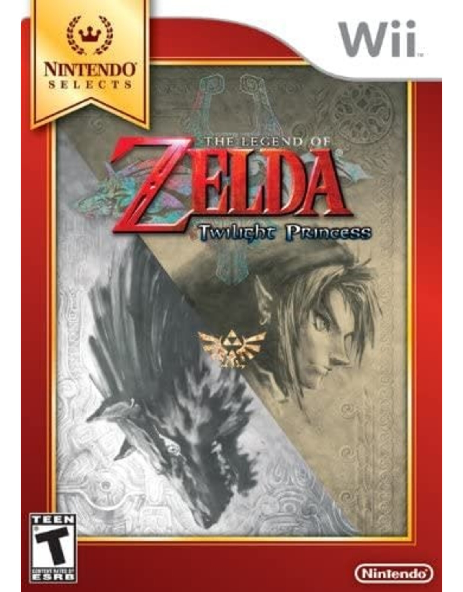 Wii Legend of Zelda Twilight Princess - Nintendo Selects (Used)