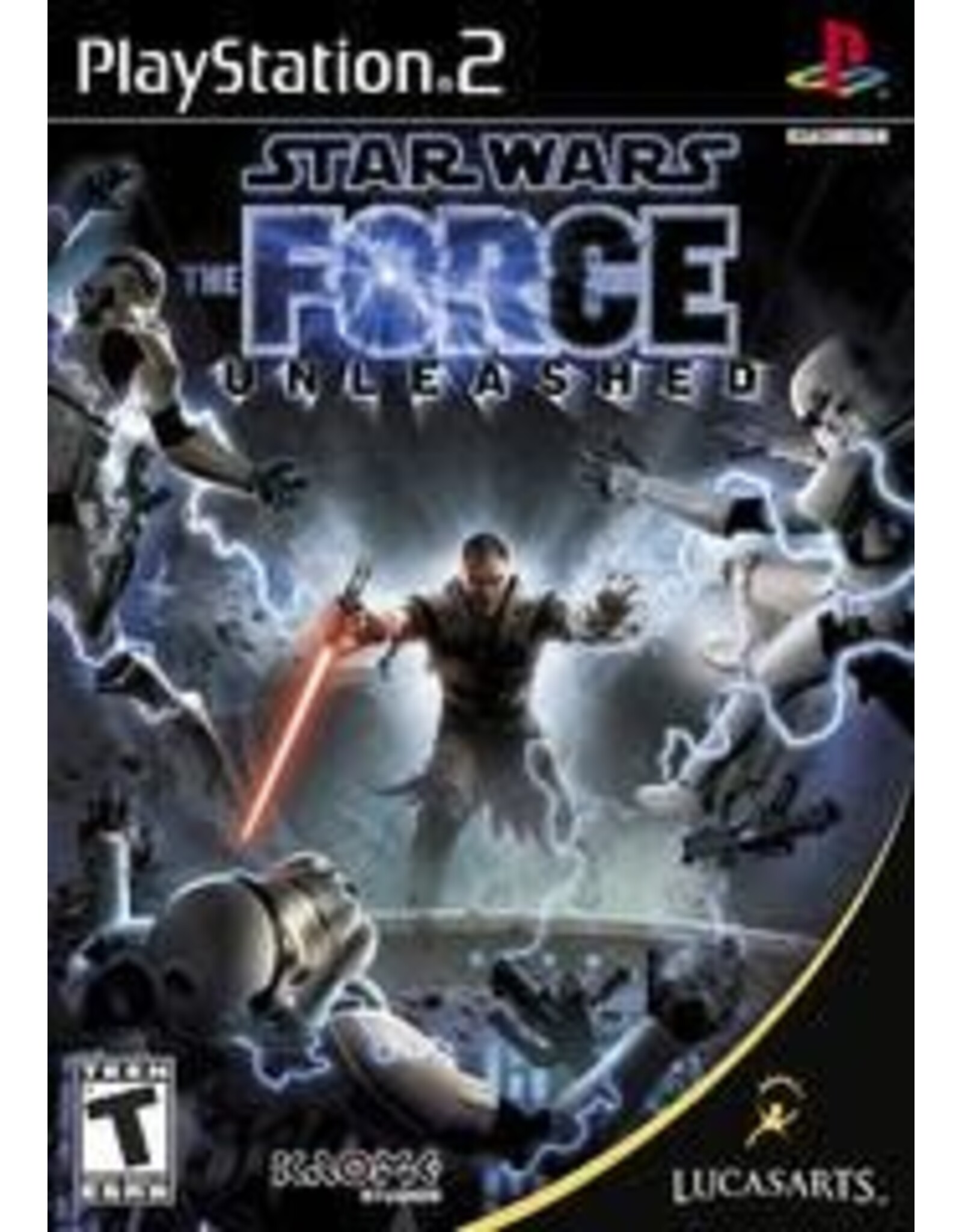 Playstation 2 Star Wars The Force Unleashed (Used, No Manual)