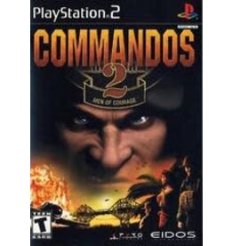 Playstation 2 Commandos 2 Men of Courage (CiB, Water Damaged Manual)