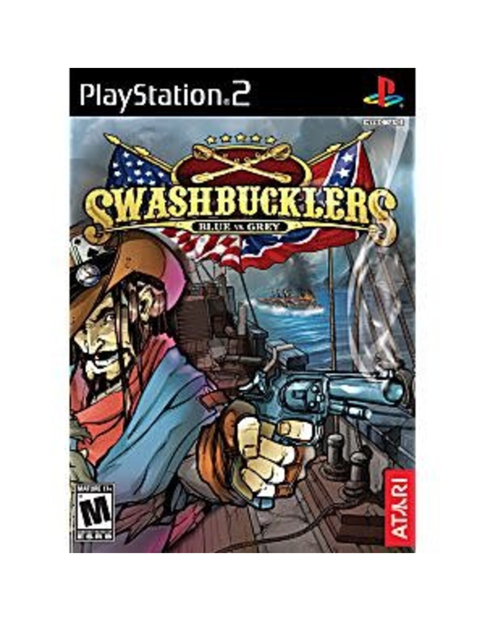 Playstation 2 Swashbucklers (No Manual)
