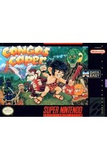 Super Nintendo Congo's Caper (Minor Damaged Box, No Manual, Damaged Cart Back Label)