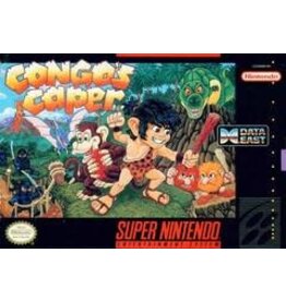 Super Nintendo Congo's Caper (Minor Damaged Box, No Manual, Damaged Cart Back Label)