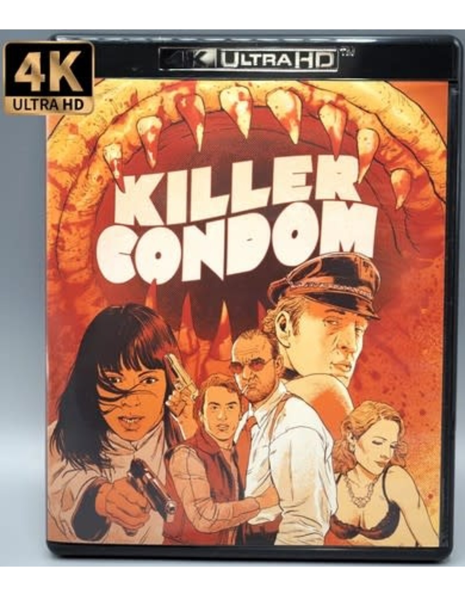 Vinegar Syndrome Killer Condom Vinegar Syndrome 4K UHD Limited