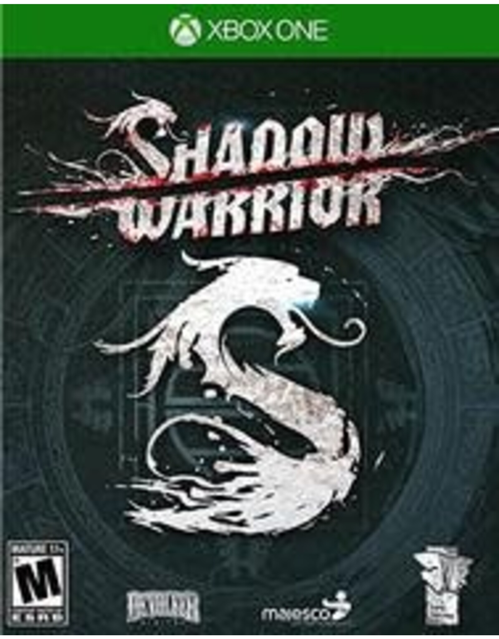 Xbox One Shadow Warrior (CiB, Water Damaged Sleeve)