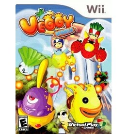 Wii Veggy World (Used, Cosmetic Damage)