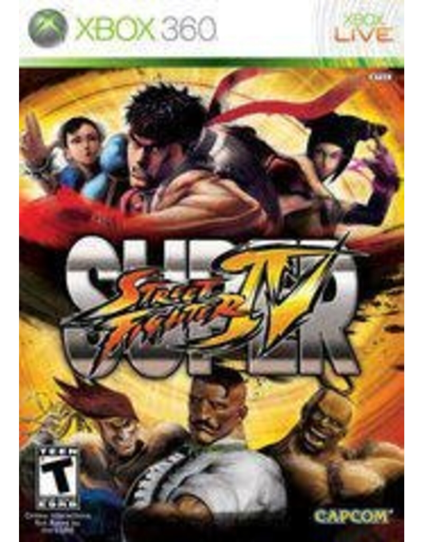 Xbox 360 Super Street Fighter IV (CiB)