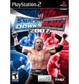 Playstation 2 WWE Smackdown vs. Raw 2007 (No Manual)