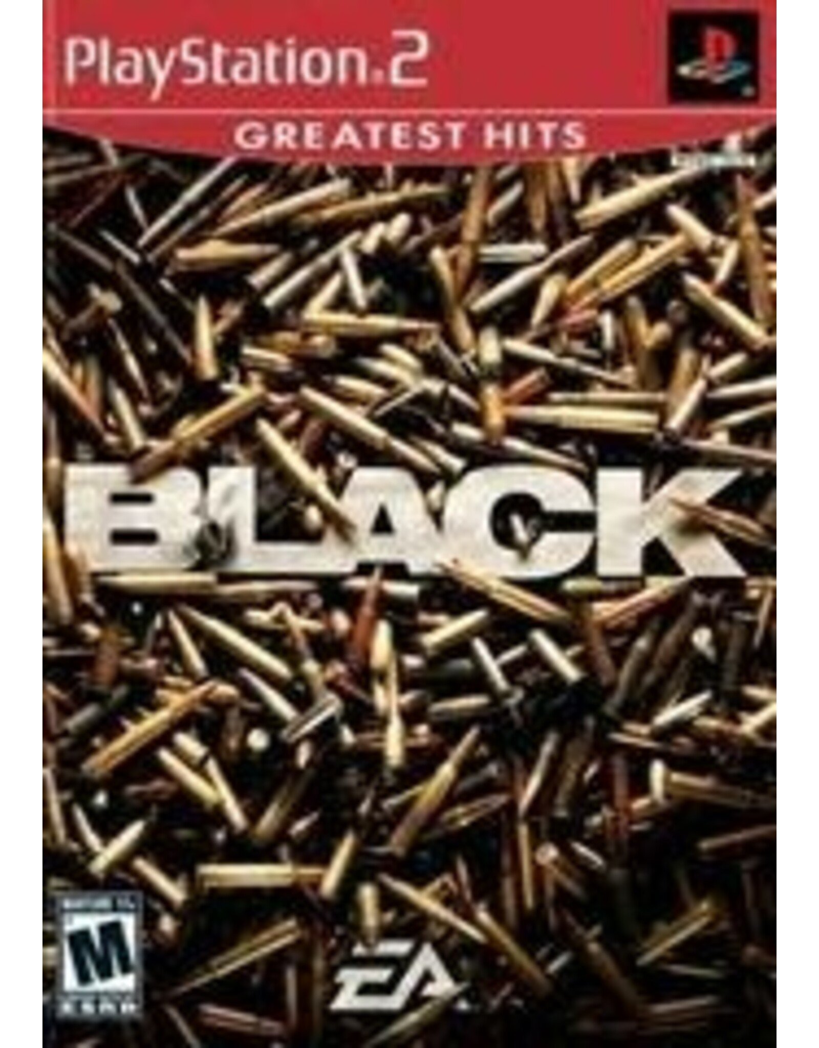 Playstation 2 Black (Greatest Hits, No Manual)