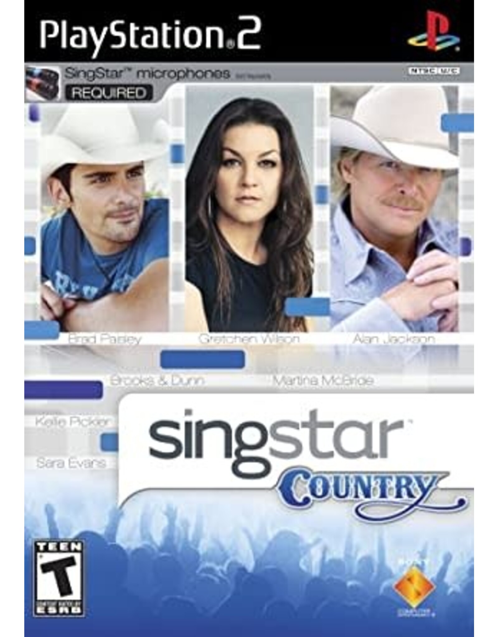 Playstation 2 SingStar Country (Game Only, CiB)